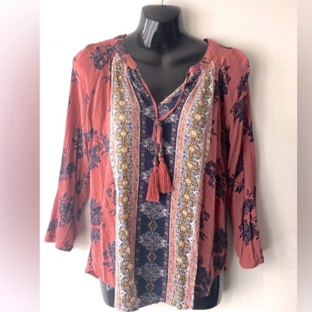 Mason Belle Blouse Sz Med